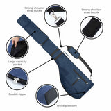 VERPEAK Foldable Golf Lightweight Carry Bag (Navy blue) - 45-Degree Angle
