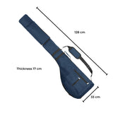 VERPEAK Foldable Golf Lightweight Carry Bag (Navy blue) - Low Angle