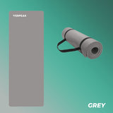 Verpeak NBR Yoga Mat 2.0CM Grey - Front View