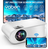 Compact YABER V2 720P Mini LCD Projector with WiFi and Enhanced Sound