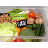 [6-PACK] S.T. Japan Deodorizing Charcoal For Vegetable Room 140g - Top-Down View