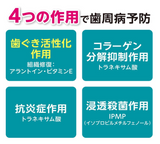 [6-PACK] LION Systema Hugki Plus Dental Rinse Non-alcoholic type (450ml) - 45-Degree Angle