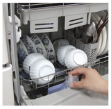 [6-PACK] Lion Japan Detergent for Food Washing Machine Clear Gel Dishwasher Detergent 480g - Top-Down View