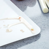 [6-PACK] INOMATA Japan Convenient Soft Cutting Board With Heightened Side Design 24*36*1.1cm - Front View