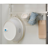 [6-PACK] INOMATA Japan Wash Bucket White 12L - Top-Down View
