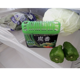 [10-PACK] KOKUBO Japan Charcoal Deodorizer for Vegetable 150g - Front View