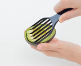 [10-PACK] KOKUBO Japan Lightweight Avocado Cutter - Side View