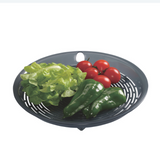 [10-PACK] KOKUBO Japan Flat Drain Basket 20 Degrees to 120 Degrees Small - Front View