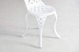 Remy Aluminium Chair - Top-Down View