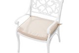 MARCO ALUMINIUM CHAIR  (one pair) - Top-Down View