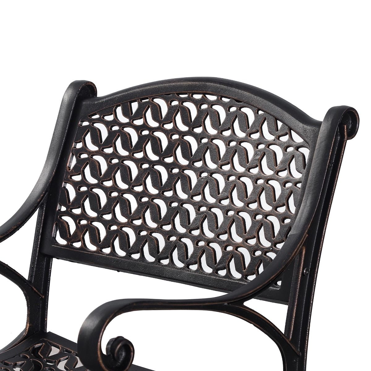 Cherise Cast Aluminium Chairs with Cushions (1 pair)
