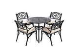 Marco Aluminium 5 Pce Setting(CAT-090 balck+2 x CAC-042)) - Front View