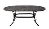 Fiji oval dining table - Front View