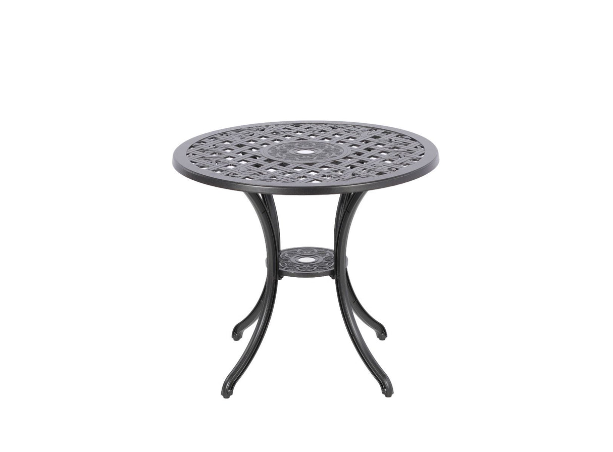 Remy Aluminium Table Black