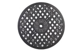 Remy Aluminium Table Black - Front View