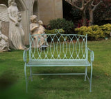 Sage Sacha Outdoor Bench - Front View
