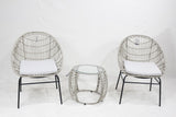 Savanna 3 Piece Setting - Front View