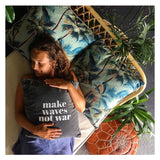 Cushion Cover-With Piping-Palm Trees Lagoon-60cm x 60cm - Extra Image