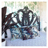 Cushion Cover-With Piping-Palm Trees Lagoon-60cm x 60cm - Extra Image