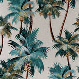 Cushion Cover-With Piping-Palm Trees Natural-35cm x 50cm - Extra Image