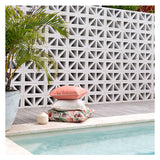 Cushion Cover-Coastal Fringe Natural-Solid Natural-45cm x 45cm - 45-Degree Angle