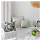 Cushion Cover-With Piping-Boracay-45cm x 45cm - Rear View