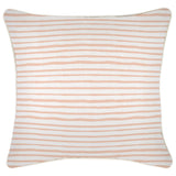 Cushion Cover-With Piping-Paint Stripes Blush-60cm x 60cm