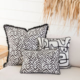 Cushion Cover-With Piping-Cover-Art-Studio-45cm x 45cm - Front View