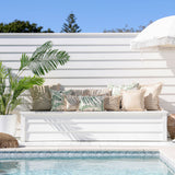 Cushion Cover-With Piping-Pacifico-60cm x 60cm - Side View