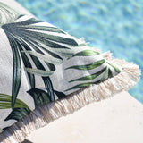 Cushion Cover-Coastal Fringe-Boracay-45cm x 45cm - Side View