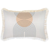 Cushion Cover-Coastal Fringe-Rising- Sun-35cm x 50cm