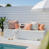 Cushion Cover-Coastal Fringe-Terrazzo-60cm x 60cm - Front View