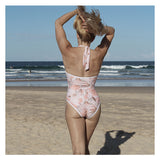 One Piece-Deep Plunge-Hawaiian-Small - Side View