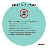 400g Boric Acid Powder High Purity Fully Soluble Granule Pest Ant Cockroaches - Low Angle