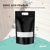 5Kg Boric Acid Powder High Purity Fully Soluble Granule Pest Ant Cockroaches - Front View