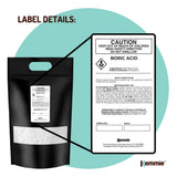 Kemmie 5Kg Boric Acid Powder 99.9% Pure - Soluble Orthoboric Acid H3BO3