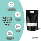 20Kg Boric Acid Powder High Purity Fully Soluble Granule Pest Ant Cockroaches - Front View