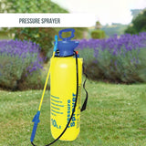 10L Pressure Sprayer - Knapsack Garden Pump For Liquids - Yard Weed Plants - Front View