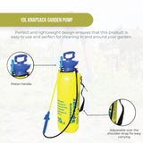 10L Pressure Sprayer - Knapsack Garden Pump For Liquids - Yard Weed Plants - Rear View
