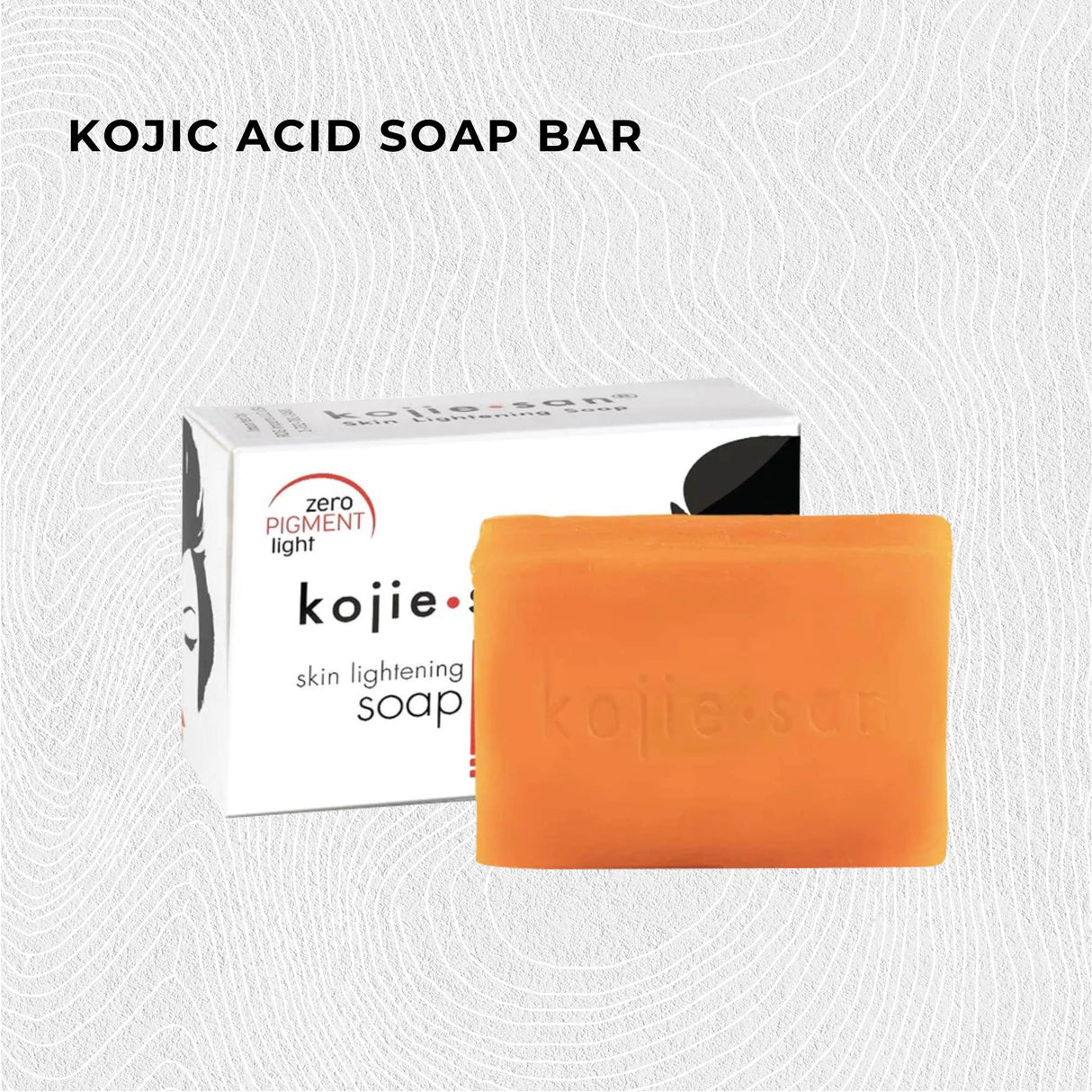 1x 135g Kojie San Soap Bar - Skin Lightening Kojic Acid Natural Original