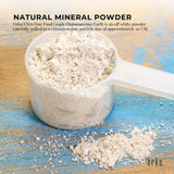 Orku 50g Fine Diatomaceous Earth - Food Grade FCC Fossil Shell Flour Powder - Rear View