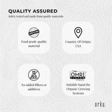 Orku 400g Fine Diatomaceous Earth - Food Grade FCC Fossil Shell Flour Powder