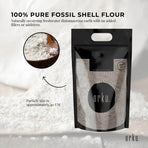 Orku 5Kg Fine Diatomaceous Earth - Food Grade FCC Fossil Shell Flour Powder