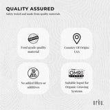 Orku 10Kg Fine Diatomaceous Earth - Food Grade FCC Fossil Shell Flour Powder - Close-Up Angle