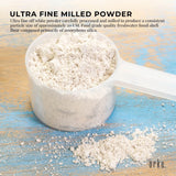 Orku 22.6kg Fine Diatomaceous Earth - Food Grade Fossil Shell Flour Powder Bulk - Rear View