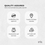 22.6Kg Organic Fine Diatomaceous Earth - Food Grade Fossil Shell Flour Powder - Close-Up Angle