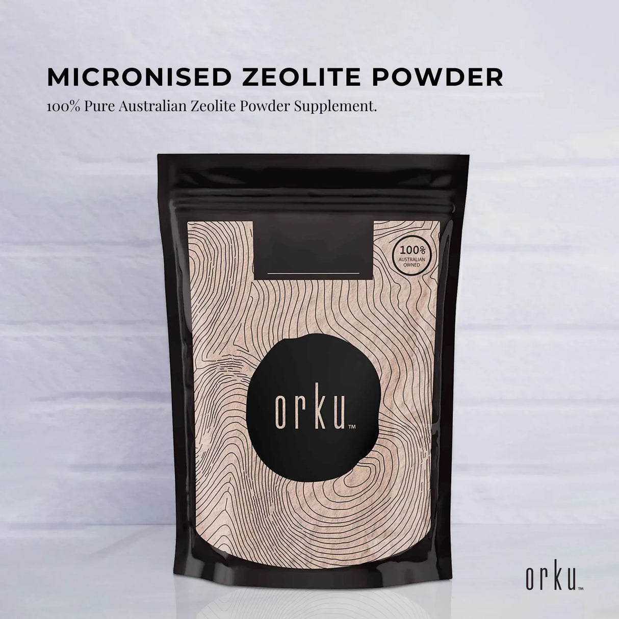 50g Premium Micronised Clinoptilolite Zeolite Powder - Ultra-fine Natural Mineral Supplement