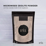 400g Micronized Volcamin Clinoptilolite Zeolite Powder - Pure Natural Mineral Supplement - Front View