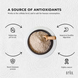 2Kg Micronized Volcamin Clinoptilolite Zeolite Powder for Enhanced Cellular Support - 45-Degree Angle