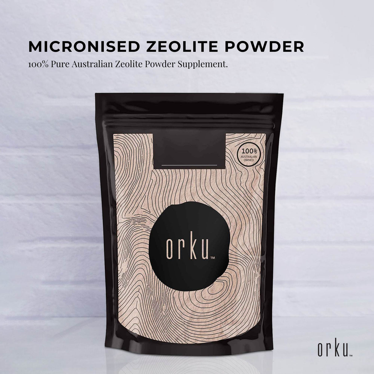 2Kg Micronized Volcamin Clinoptilolite Zeolite Powder for Enhanced Cellular Support